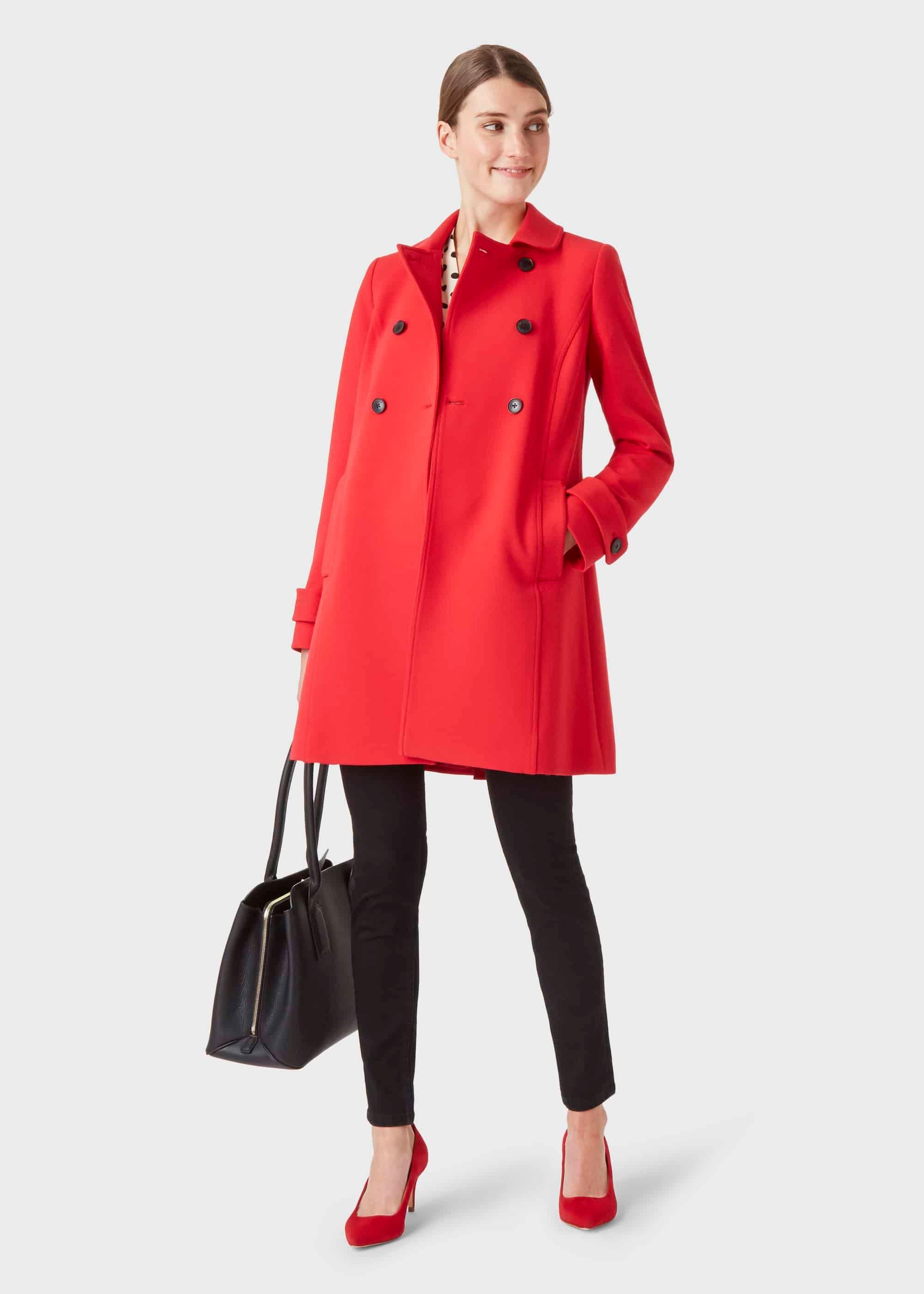 Adrienne Coat, Red, hi-res